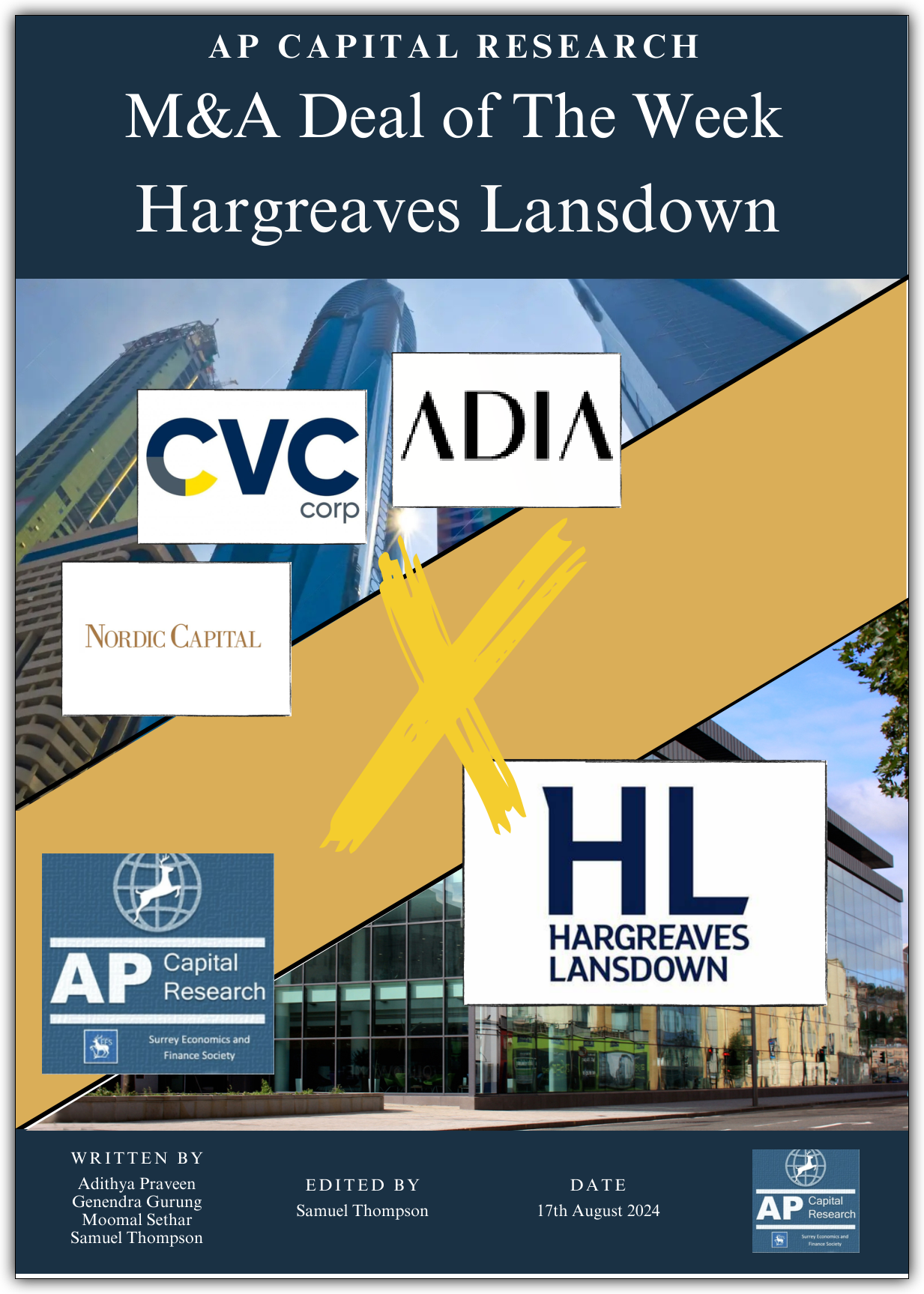 M&A Deal of the Week - Hargreaves Lansdown